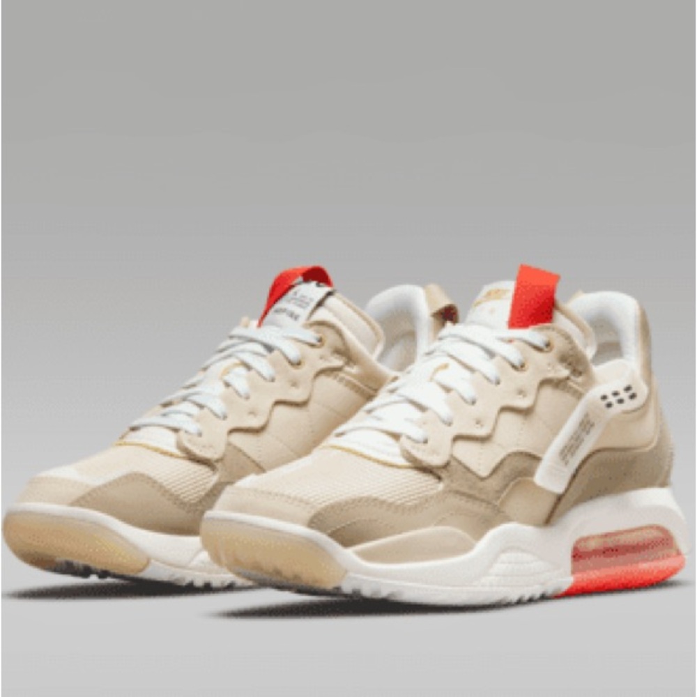 Nike Air Jordan MA2 "Sail Khaki Chile Red" Women’s size 6